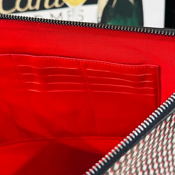 Christian Louboutin Large Clutch Bag Can Fit 15’ Laptop - Picture 8 of 11
